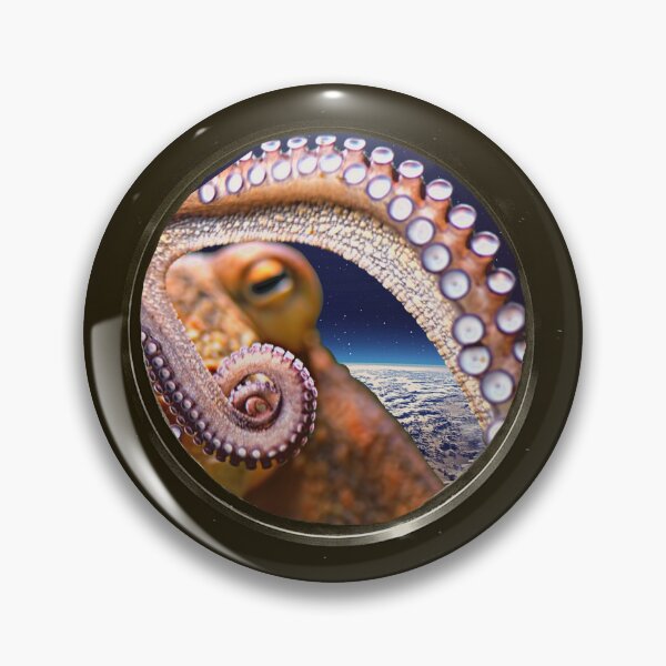 Item preview, Brave Octopus Exploring the Galaxy & Octospace designed and sold by KoalaAndTheBird.