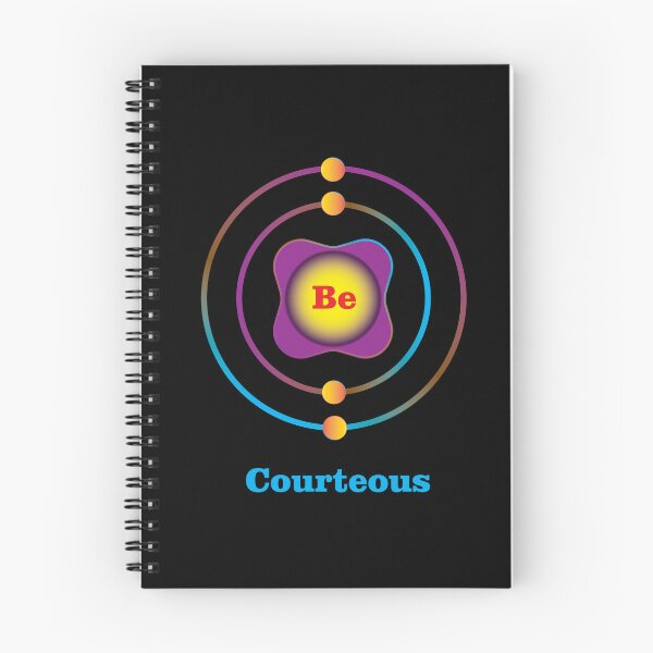 Item preview, 4 - Be - Beryllium: Be Courteous designed and sold by Storistir.
