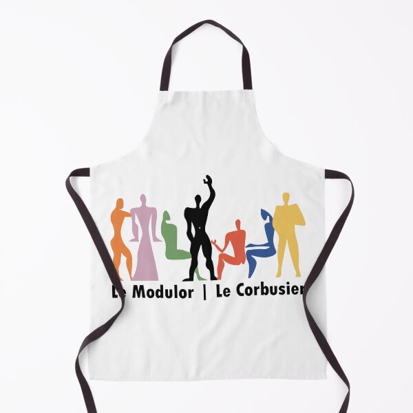 Item preview, Le Corbusier colourful gathering with text - Architecture designed and sold by SLGA-Designs.