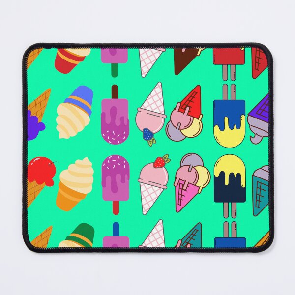 Item preview, Ice Cream Flavour Green Background designed and sold by DesignMore21.