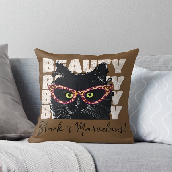 Artikelvorschau, Schwarz ist wunderbare Katze entworfen und verkauft von Popworks.
