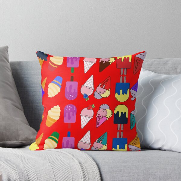 Item preview, Ice Cream Flavour Red Background designed and sold by DesignMore21.