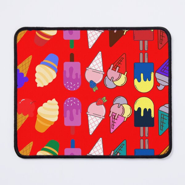 Item preview, Ice Cream Flavour Red Background designed and sold by DesignMore21.