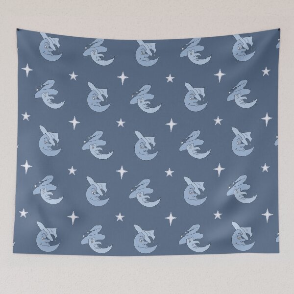 Item preview, Occult Witch and Wizard Moons and Stars designed and sold by CreativeDraws42.
