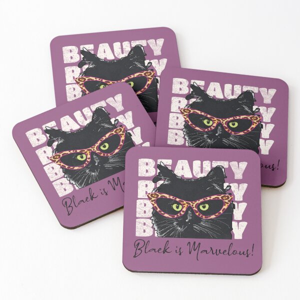 Item preview, Black is Marvelous Cat designed and sold by Popworks.