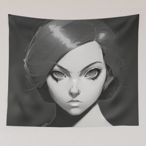 Item preview, Fantasy Goddesses: Manga-Anime Portraits designed and sold by shypixels.