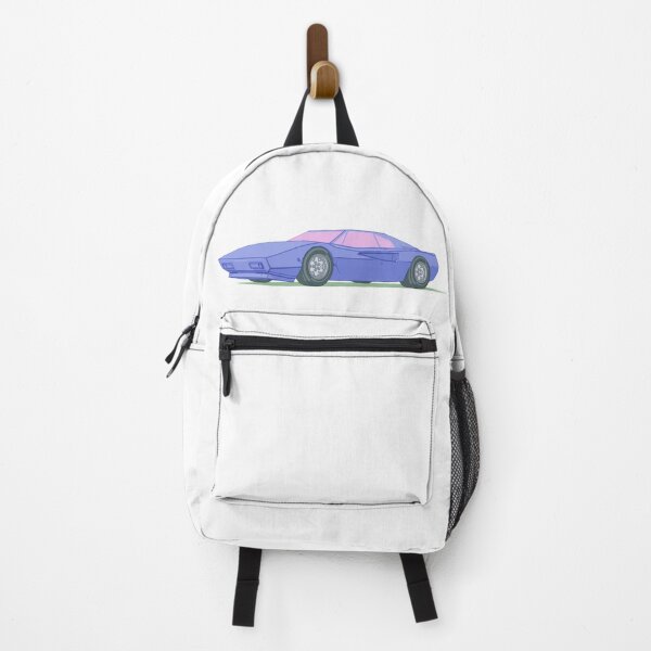Item preview, Blue Vaporwave Sportscar designed and sold by Gravedrinker.