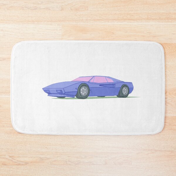 Item preview, Blue Vaporwave Sportscar designed and sold by Gravedrinker.