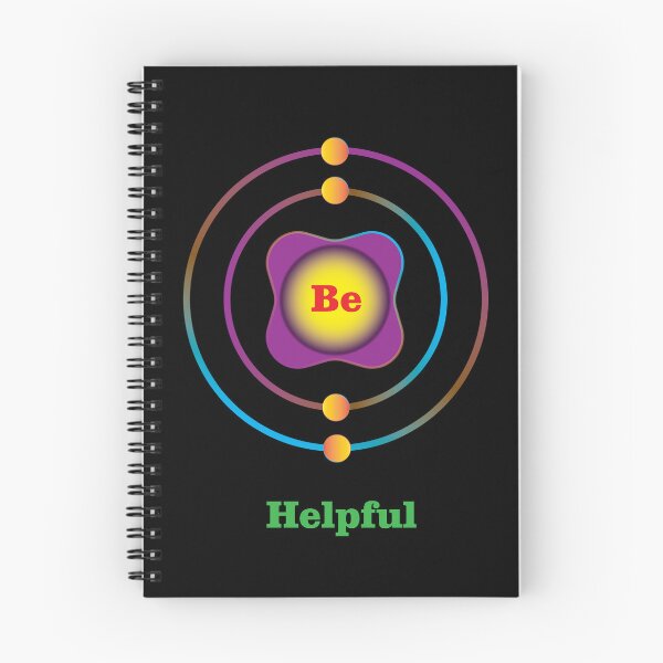 Item preview, 4 - Be - Beryllium: Be Helpful designed and sold by Storistir.