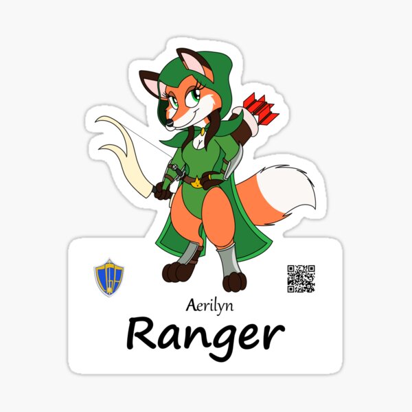 Aerilyn (CGA Ranger) Sticker