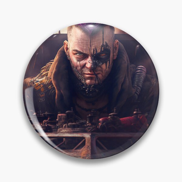 Item preview, Mad Man in the Machine: A Dynamic Digital Art Piece Depicting a Reckless Driver at the Helm of a War Vehicle designed and sold by BIBIHOX.