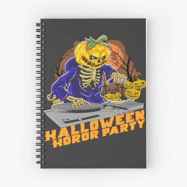 Item preview, Halloween Pumpkin Horror Party Dj Halloween celebrants designed and sold by AssamFT.