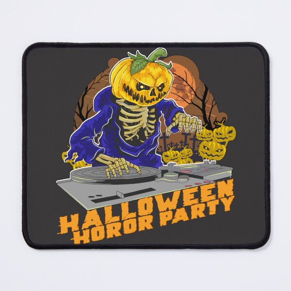 Item preview, Halloween Pumpkin Horror Party Dj Halloween celebrants designed and sold by AssamFT.