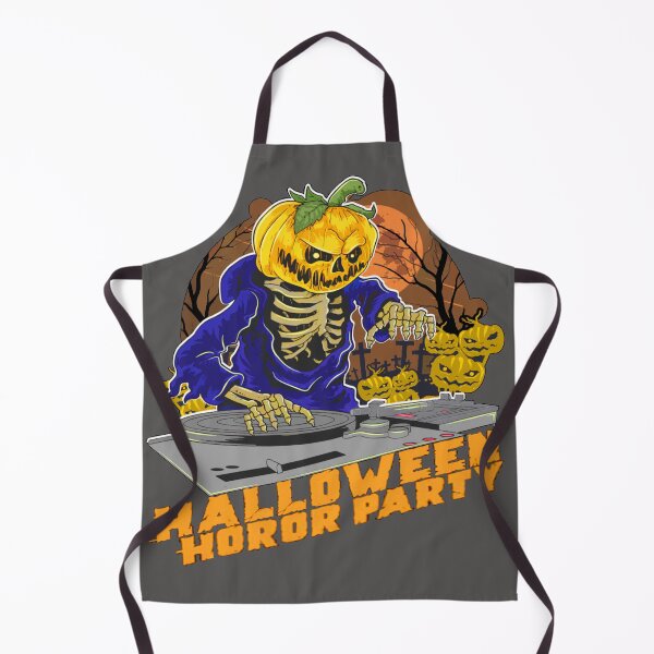 Item preview, Halloween Pumpkin Horror Party Dj Halloween celebrants designed and sold by AssamFT.