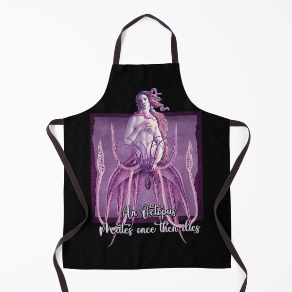 Item preview, Death of the Octopus - An Octopus Mates Once then Dies designed and sold by SmileThreads.
