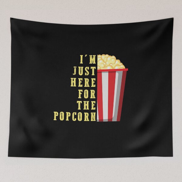 Item preview, i'm just here for the popcorn, Popcorn Lover's Day designed and sold by yssnyd.