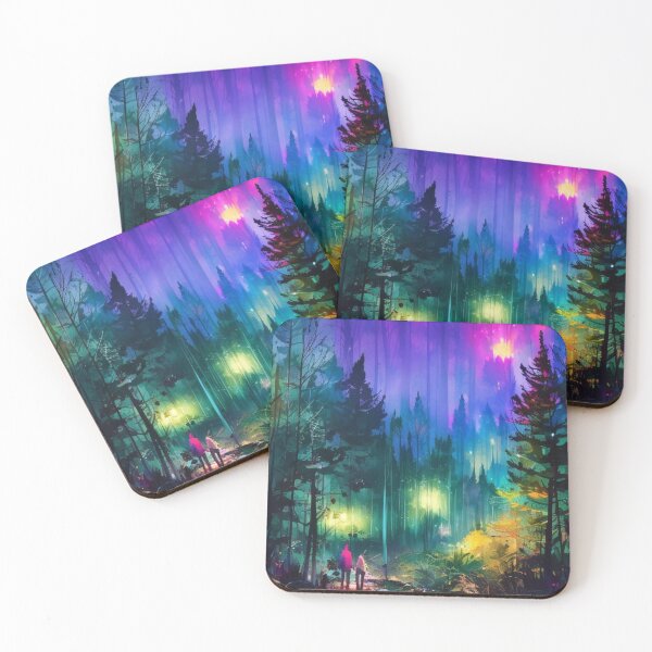 Item preview, Forest Nightscape designed and sold by Verdant Rose Studio.