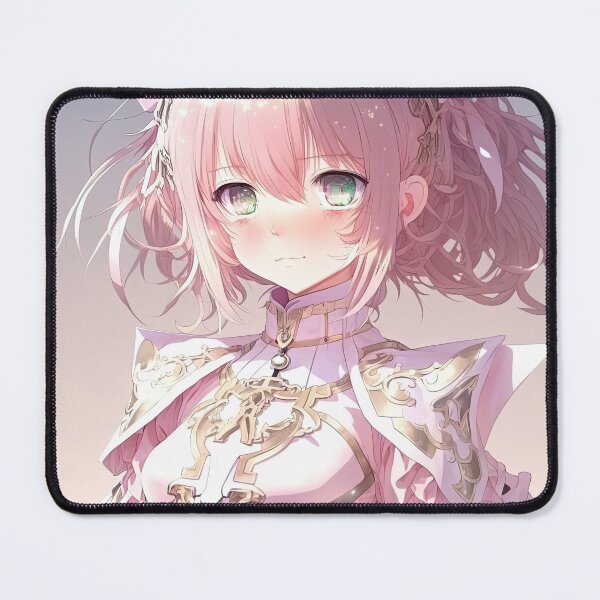 Item preview, Enchanted Blush: A Portrait of a Dreamy Novice in a Valentine's dress designed and sold by PJGartui.
