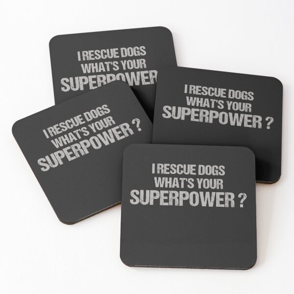 Item preview, i rescue dogs what's your superpower funny quote funny saying designed and sold by STELATO.