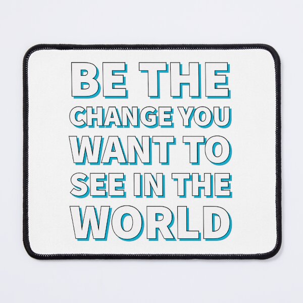 Item preview, Be The Change | Inspiring Motivational Design | designed and sold by SimpliText.