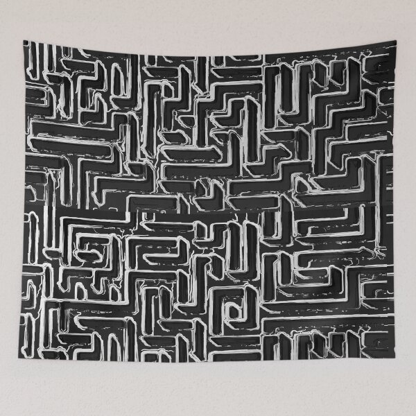 Item preview, Sketched Labyrinth 2 designed and sold by Escarpatte.