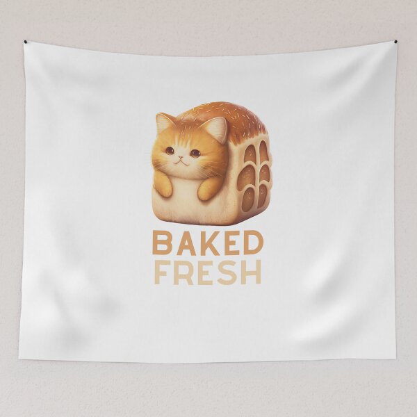 Item preview, Baked Fresh Cat designed and sold by chrstnslts.