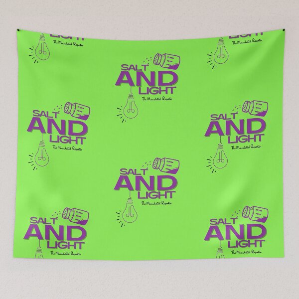 Item preview, Salt and Light | Matthew 5:13-16 - Bright Green designed and sold by TheReporter1.