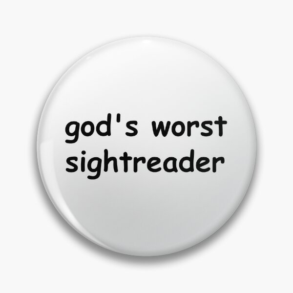 Item preview, god's worst sightreader designed and sold by practiceyourins.