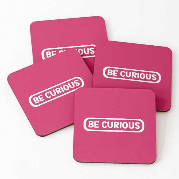 Item preview, Be curious inspirational advice designed and sold by EmeraldeaArt.