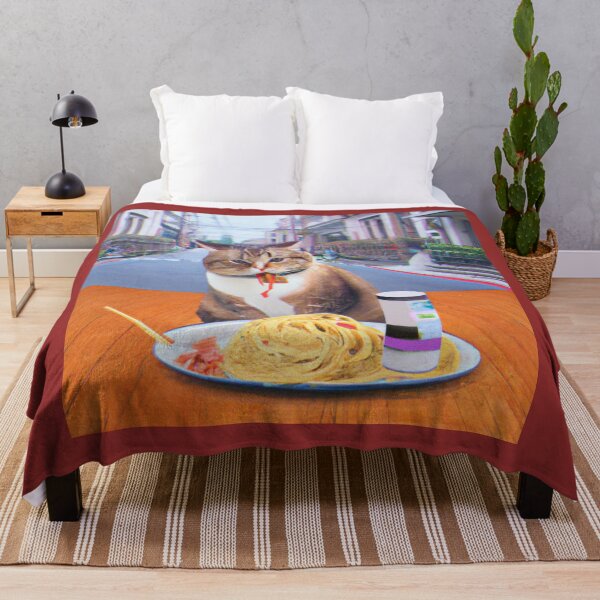 Item preview, Cat Eating Spaghetti designed and sold by sarahaviv.