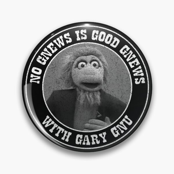 Item preview, No Gnews is Good Gnews with Gary Gnu - The Great Space Coaster designed and sold by IfDesignGroup.