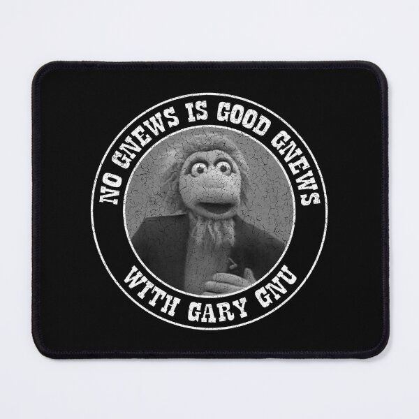 Item preview, No Gnews is Good Gnews with Gary Gnu - The Great Space Coaster designed and sold by IfDesignGroup.