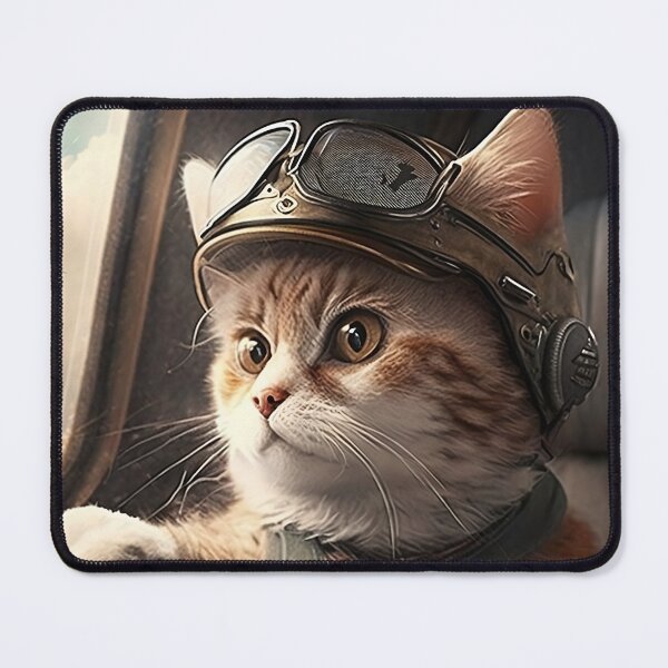 Item preview, KittyPilot designed and sold by DrakiceyArt.