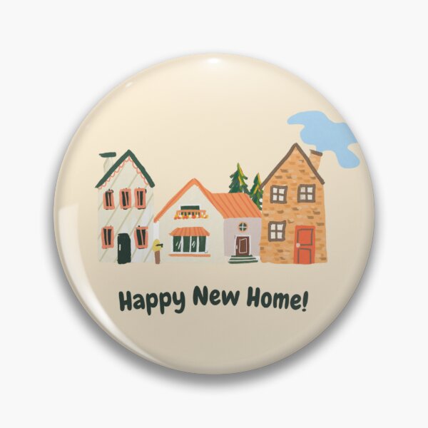 Item preview, Happy new home! designed and sold by PeachesandPear.