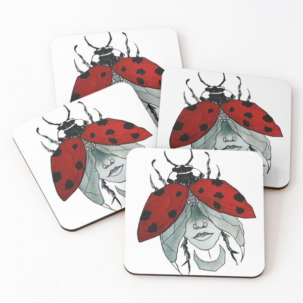 Item preview, My drawing "The Human Ladybug" designed and sold by ArtByRabi3  ⭐⭐⭐⭐⭐.