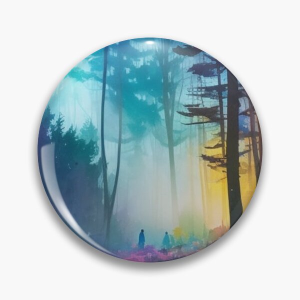 Item preview, Fantasy Forest Nightscape designed and sold by Verdant Rose Studio.