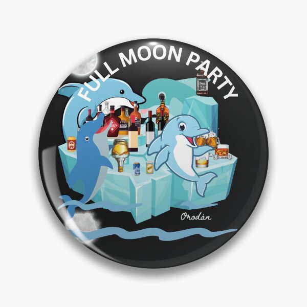 Item preview,  I LOVE DOLPHINS-FULL MOON PARTY dolphin style- "drink like a fish"originates from dolphinsand they ARE REAL PARTY ANIMALS,  Dolphins are natures mystery,-animal lovers nature lovers designed and sold by IORODAN.
