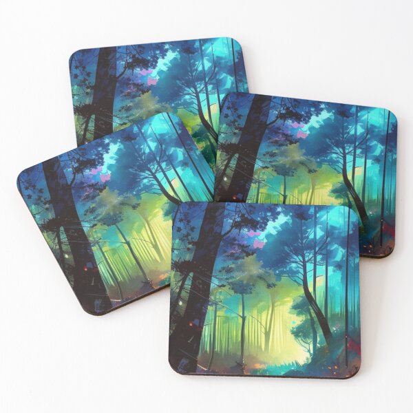 Item preview, Fantasy Forest Nightscape designed and sold by Verdant Rose Studio.