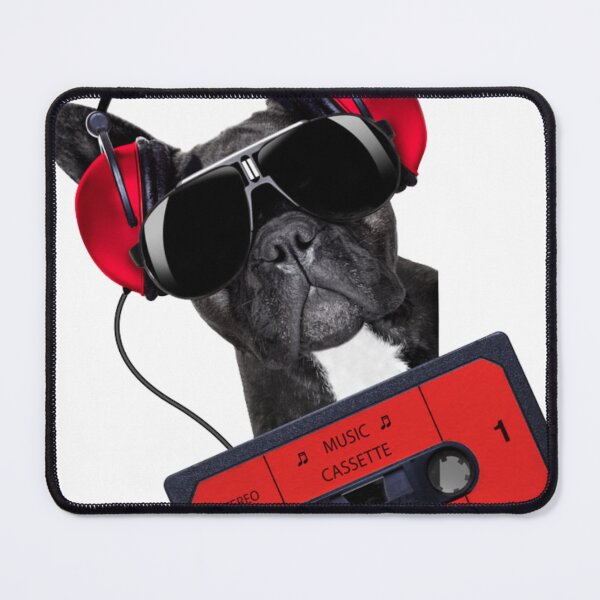 Item preview, music dog designed and sold by AOUISM.