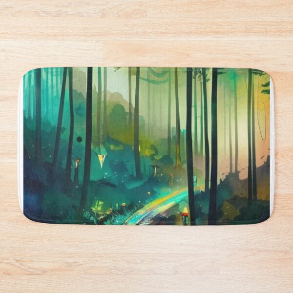 Item preview, Fantasy Forest Nightscape designed and sold by Verdant Rose Studio.