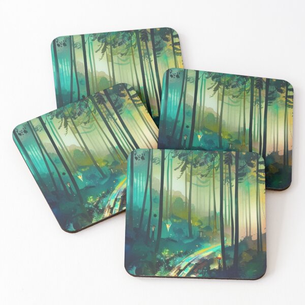 Item preview, Fantasy Forest Nightscape designed and sold by Verdant Rose Studio.