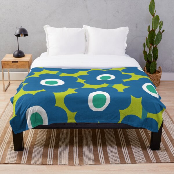 Item preview, Iconic Modern Scandinavian Garden in Blue and Green  designed and sold by Deutschic.