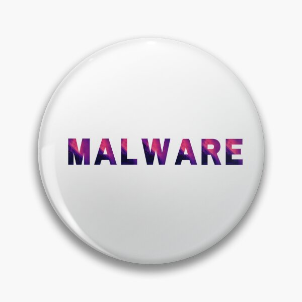 Item preview, Malware Sticker designed and sold by CremeDeLaMemes.