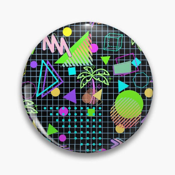 Item preview, Chaotic Memphis Style designed and sold by TotallyRetroArt.