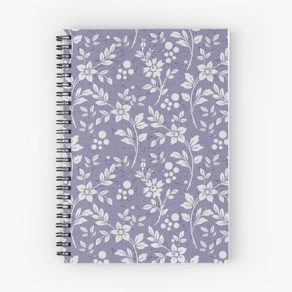 Item preview, Violet flowers pattern designed and sold by Oscuriaart.
