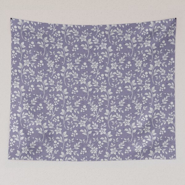 Item preview, Violet flowers pattern designed and sold by Oscuriaart.