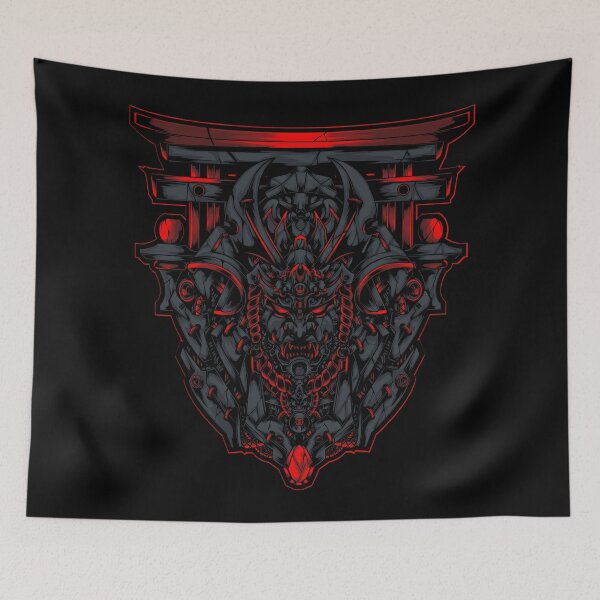 Item preview, Devil Samurai Mask  designed and sold by RedNeo.
