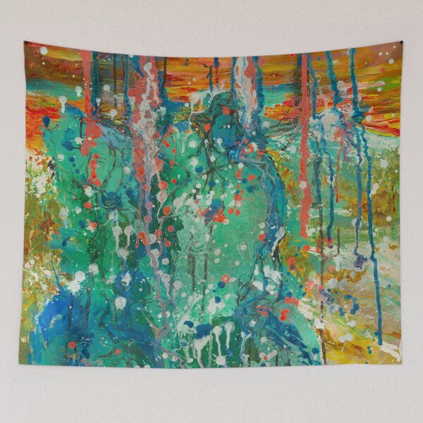 Item preview, Pale Rider Abstract Southwestern Art designed and sold by oz10.