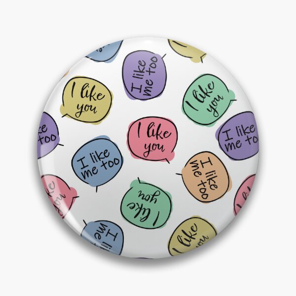 Item preview, I Like me too Speach Bubble Pattern designed and sold by CreativeDraws42.