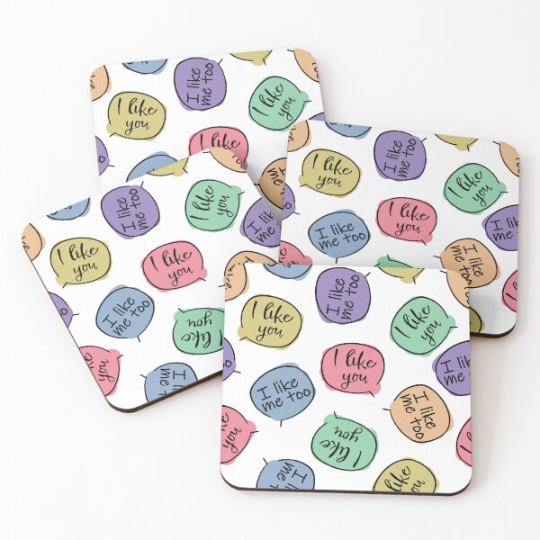 Item preview, I Like me too Speach Bubble Pattern designed and sold by CreativeDraws42.